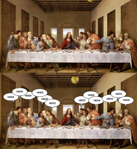 easter last supper one