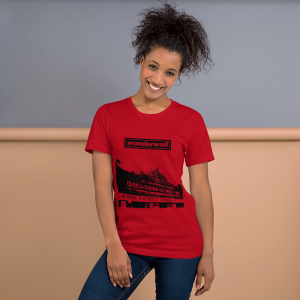 t-shirt-wonderwall-Red-woman
